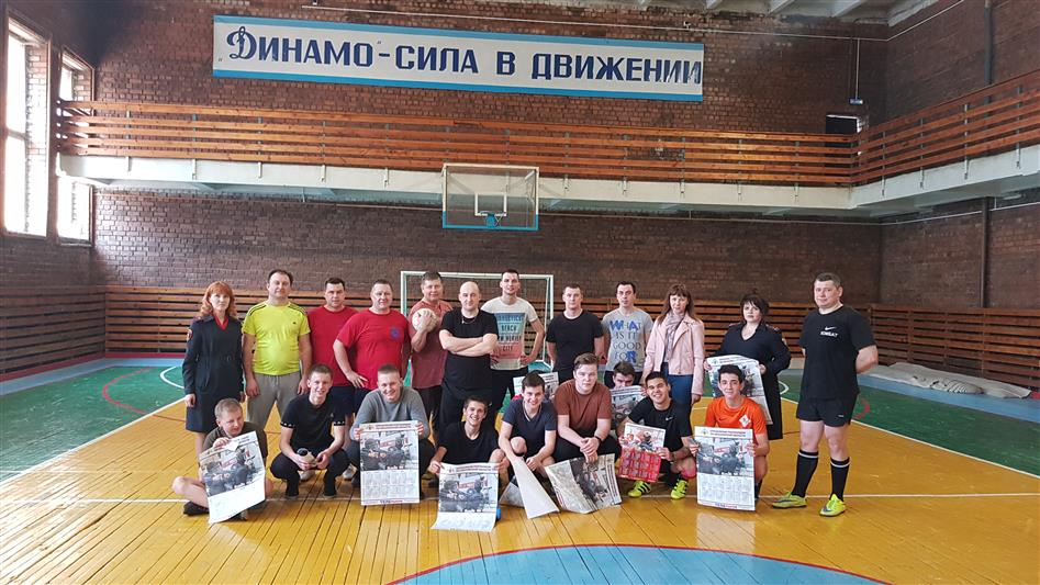 Росгвардейцы сыграли товарищеский матч по мини-футболу с ивановскими студентами