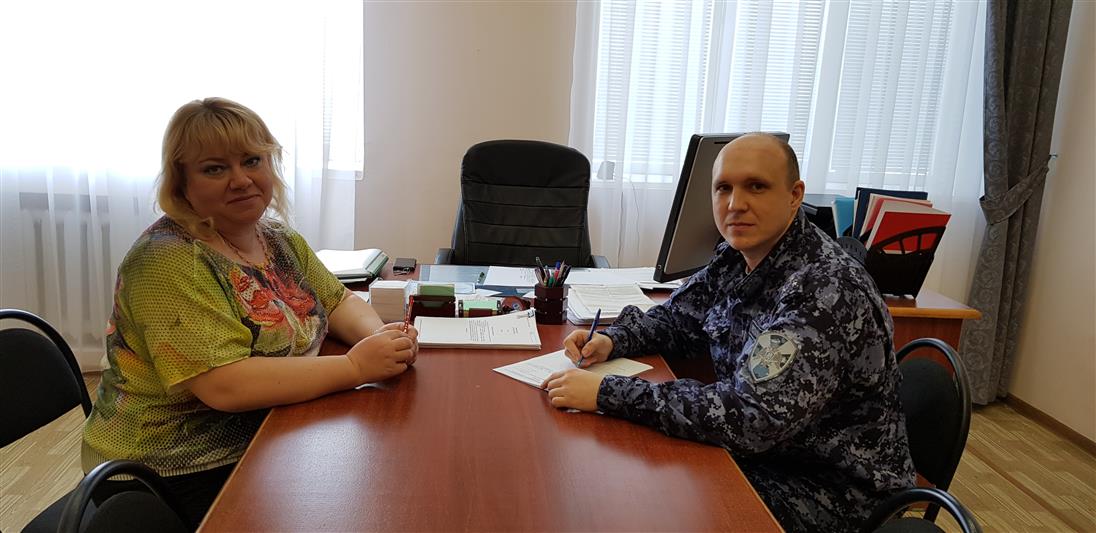 Астраханские росгвардейцы рассказали о вузах силовой структуры представителям учебных заведений региона