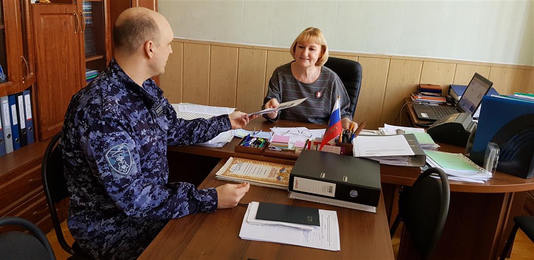 Астраханские росгвардейцы рассказали о вузах силовой структуры представителям учебных заведений региона