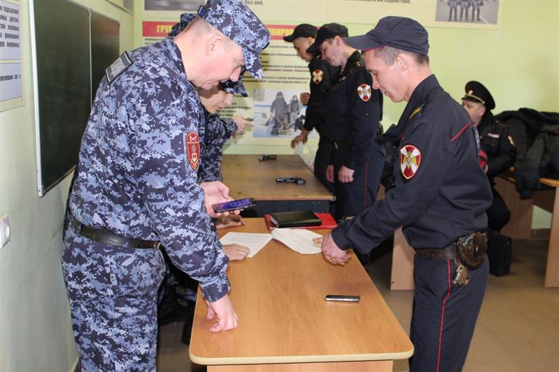 В Башкирии выявили лучшую группу задержания вневедомственной охраны Росгвардии 