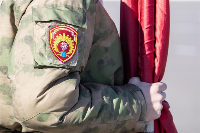 Парадная тренировка Росгвардии