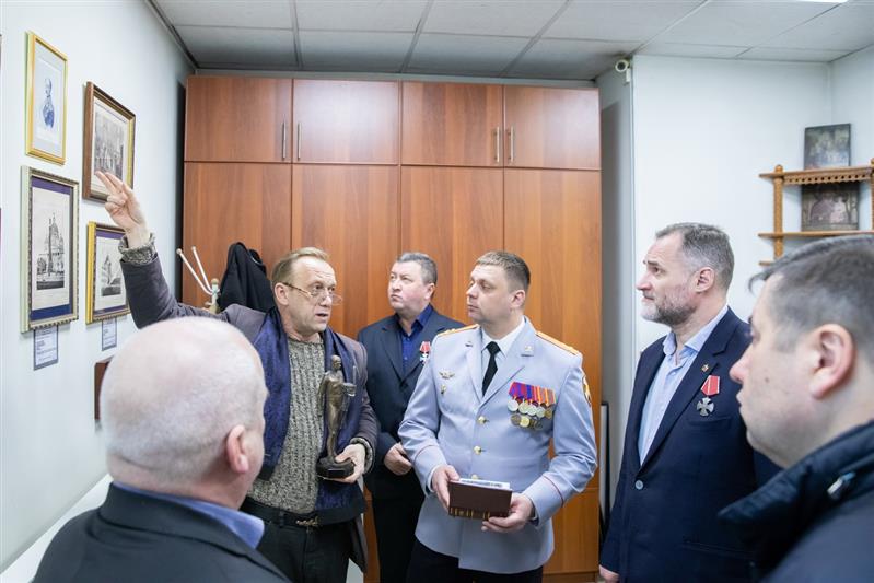 Молебен в соборе Лейб-гвардии Измайловского полка