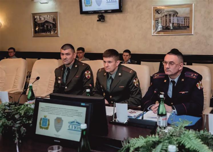 Офицеры Росгвардии стали участниками межрегиональной научно-практической конференции в Саратове по вопросам профилактики терроризма  