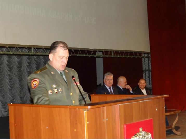 В Саратовском военном институте Росгвардии прошло мероприятие по случаю предстоящего Дня памяти погибших в радиационных авариях и катастрофах