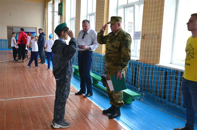 Тамбовские росгвардейцы провели общегородскую «Зарницу»