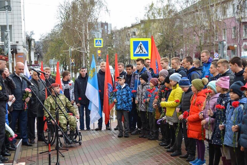 Мемориальная доска павшему бойцу «Витязя» открыта в Белгороде