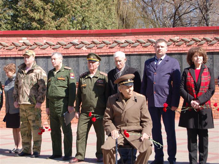 В Тамбовской области представитель Росгвардии принял участие в открытии всероссийской акции «Вахта памяти-2019»