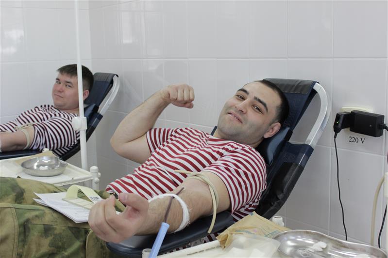 Чувашские росгвардейцы приняли участие в донорской акции