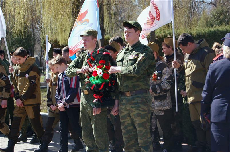 В Тамбовской области представитель Росгвардии принял участие в открытии всероссийской акции «Вахта памяти-2019»