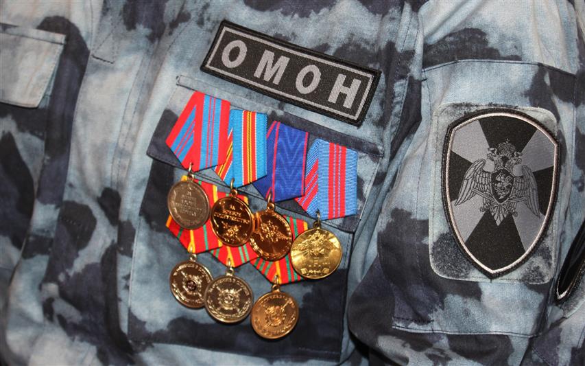 Курский ОМОН отметил очередную годовщину своего создания 