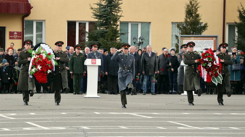 В Софринской бригаде оперативного назначения Центрального округа Росгвардии прошел день памяти военнослужащих, погибших при исполнении воинского долга 