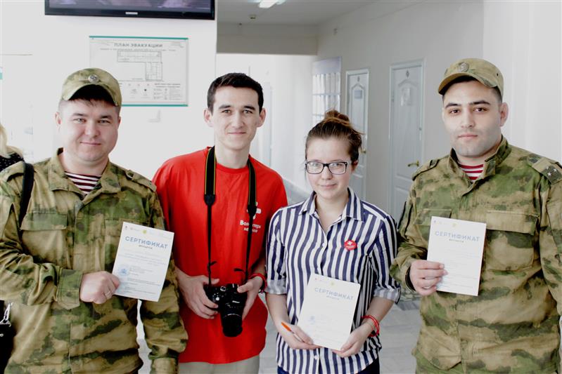 Чувашские росгвардейцы приняли участие в донорской акции