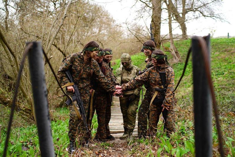 В Кабардино-Балкарии Росгвардия провела акцию «Девичий десант» (фото, видео)