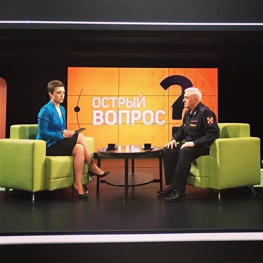 Руководитель московского областного управления Росгвардии дал интервью телеканалу «360»