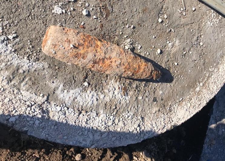 Взрывотехники  ОМОН обследовали снаряд, обнаруженный на территории морского порта в Ленинградской области