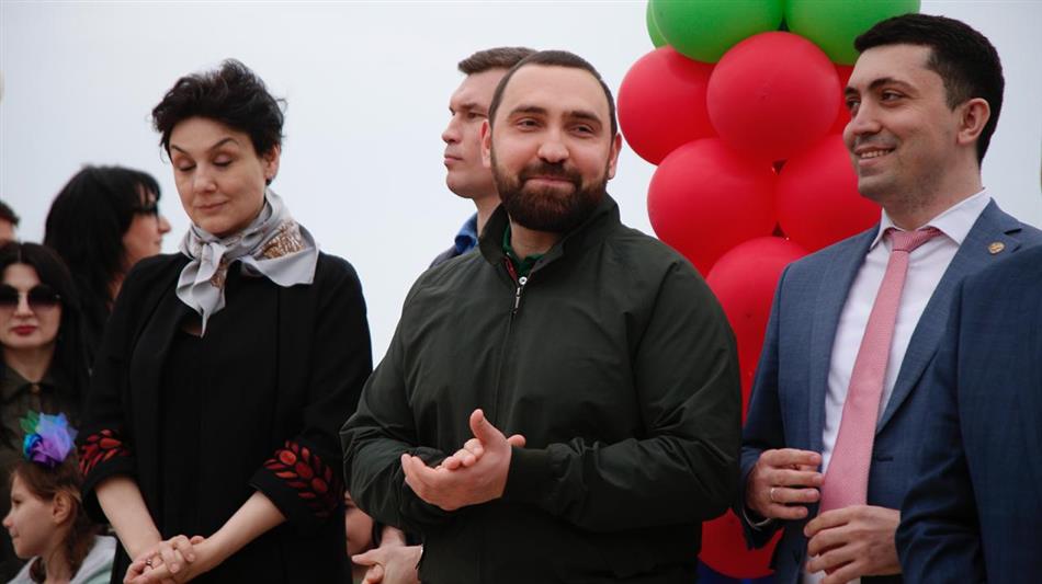 В Дербенте Росгвардия приняла участие в открытии воркаут-площадки проекта «Трезвая Россия»