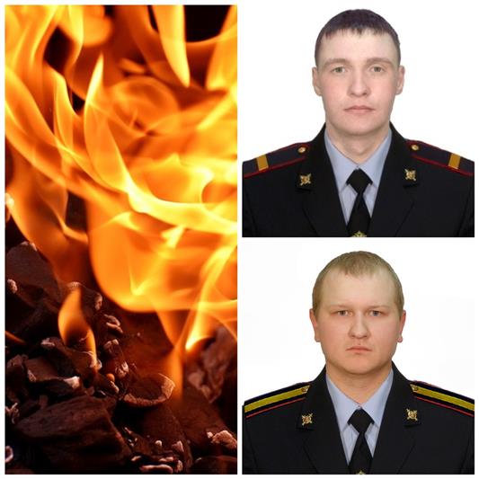 В Кирово-Чепецке росгвардейцы оказали помощь экстренным службам при эвакуации людей на пожаре 