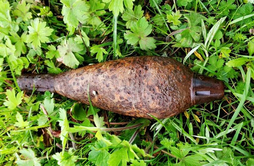 Саперы ОМОН обследовали и уничтожили найденный в Адыгее боеприпас времен ВОВ