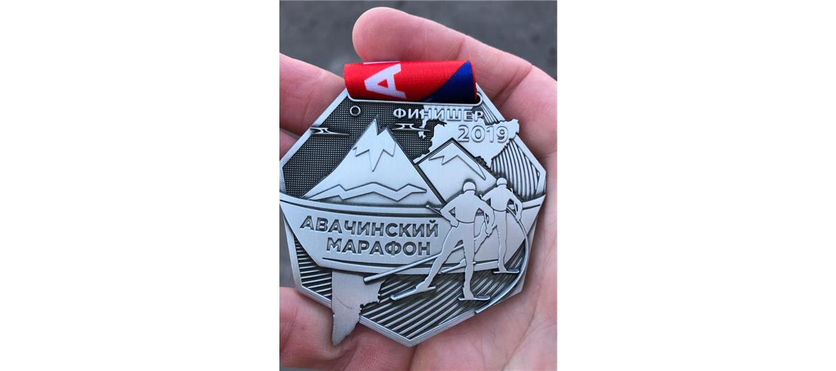 Сотрудник СОБР Управления Росгвардии по Алтайскому краю успешно преодолел дистанцию Авачинского лыжного марафона