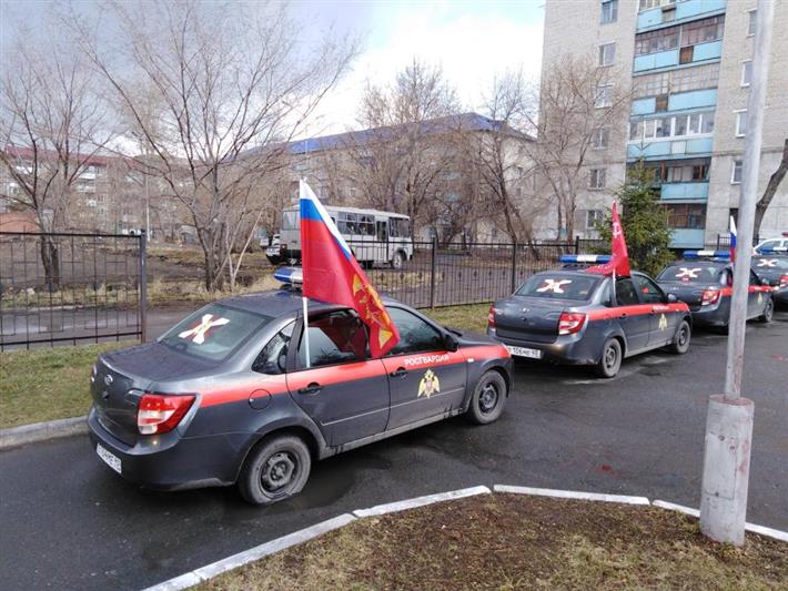 Курганская область встретила участников уральского этапа всероссийского автопробега Росгвардии «Вахта памяти. Сыны Великой Победы» 