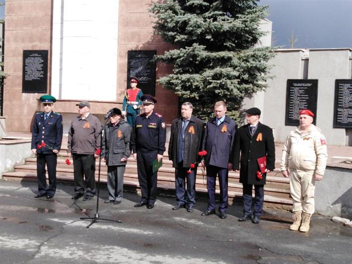 Курганская область встретила участников уральского этапа всероссийского автопробега Росгвардии «Вахта памяти. Сыны Великой Победы» 