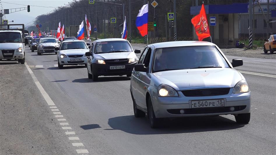 Карачаево-Черкесия приняла эстафету автопробега Росгвардии «Вахта Памяти. Сыны Великой Победы»