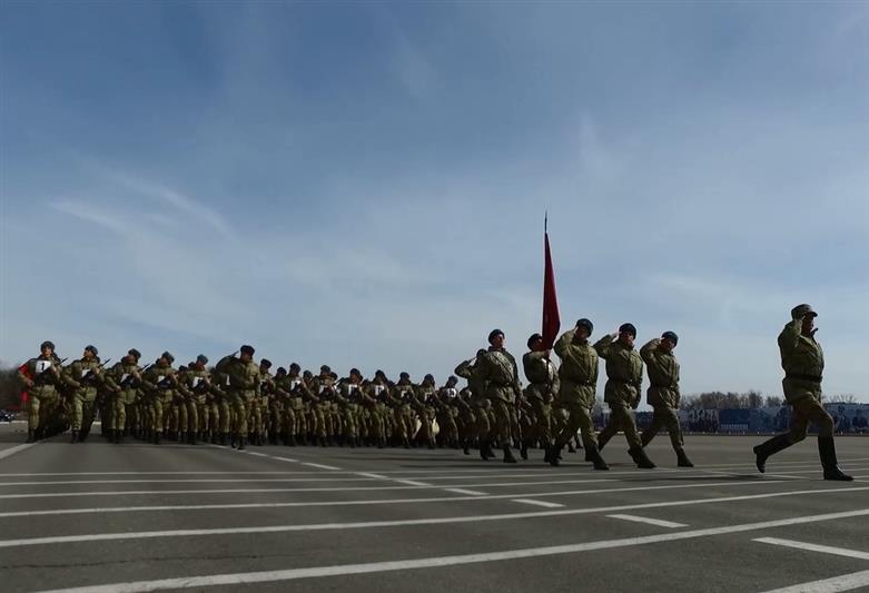Росгвардейцы расскажут о своей подготовке к Параду Победы (видео)