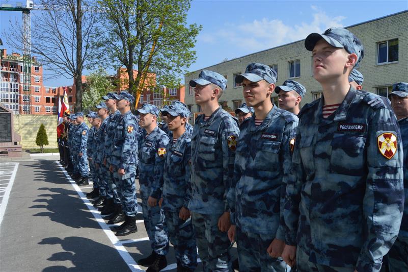 Калининградский полк Росгвардии отметил годовщину образования