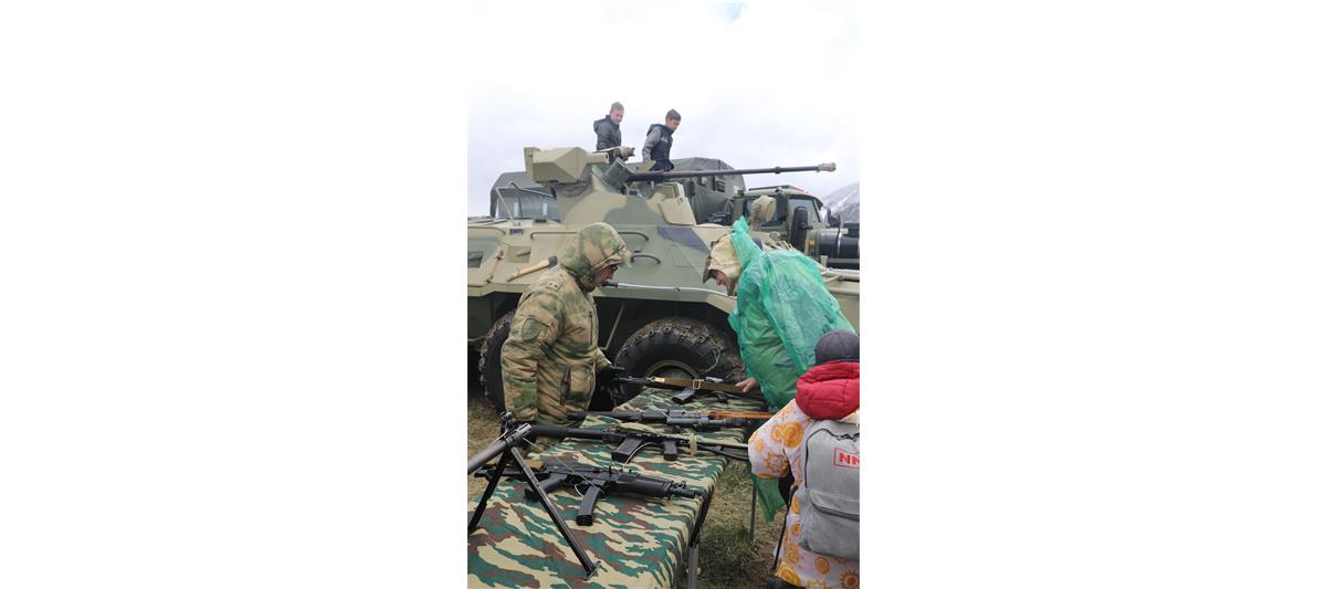 Военнослужащие и сотрудники Росгвардии стали участниками фестиваля исторической реконструкции «Битва за Кавказ»