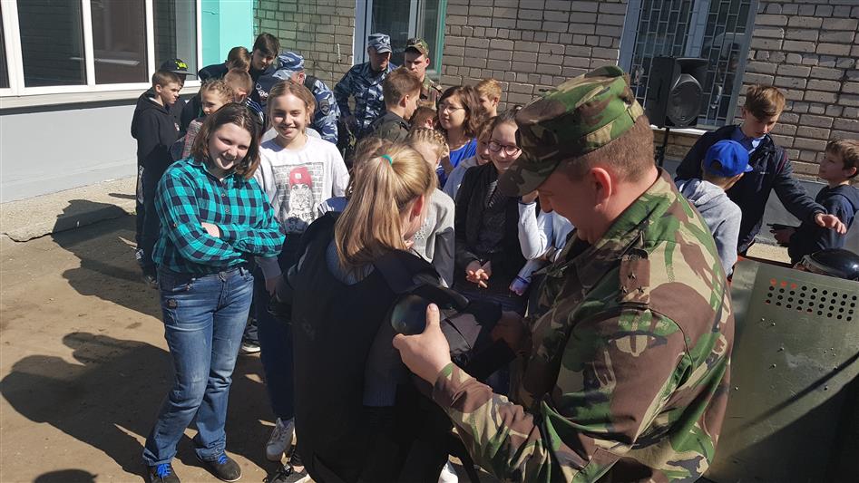 В ивановском ОМОН состоялась акция «Неделя в профессии»