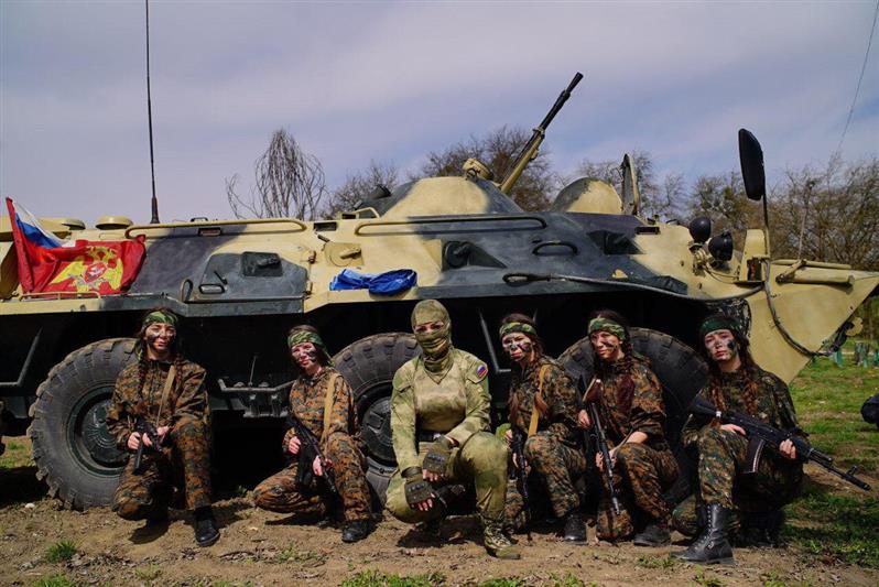 В Кабардино-Балкарии Росгвардия провела акцию «Девичий десант» (фото, видео)