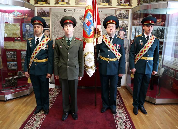 Лучшие военнослужащие ростовского батальона войск правопорядка перед увольнением в запас присоединились к акции «В память о военной службе в Росгвардии»