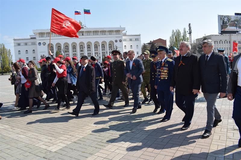 Росгвардейцы Дагестана приняли участие в республиканской патриотической акции 