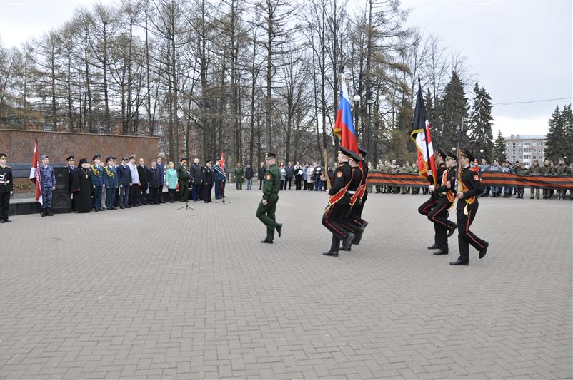 Колонна приволжского этапа автопробега Росгвардии «Вахта Памяти. Сыны Великой Победы» прибыла в Удмуртию (фото)