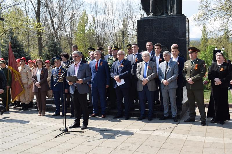 Росгвардейцы Дагестана приняли участие в республиканской патриотической акции 