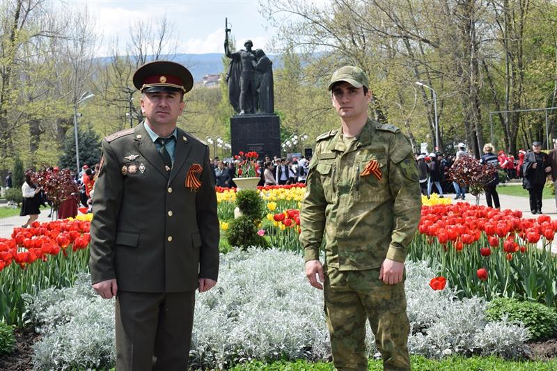 Росгвардейцы Дагестана приняли участие в республиканской патриотической акции 
