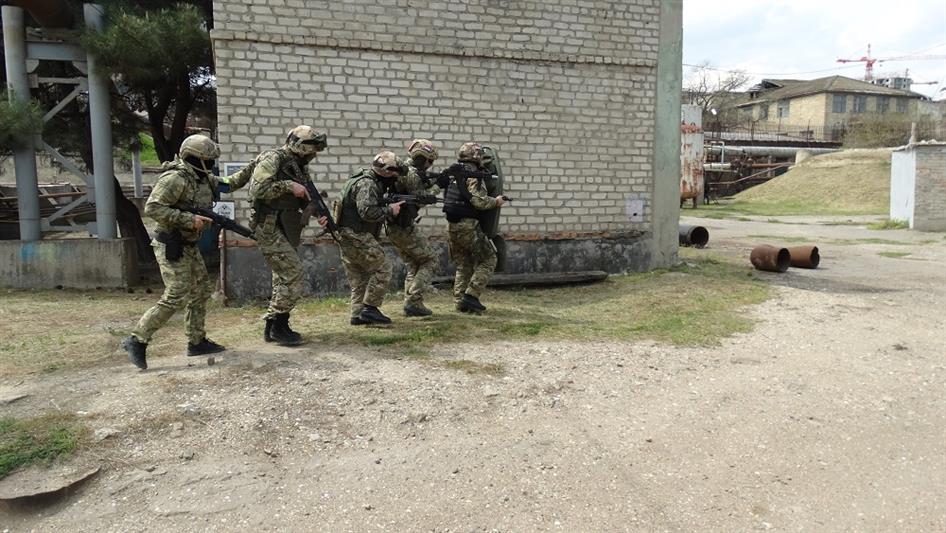 В Дагестане прошли совместные тактико-специальные учения Росгвардии и  МВД