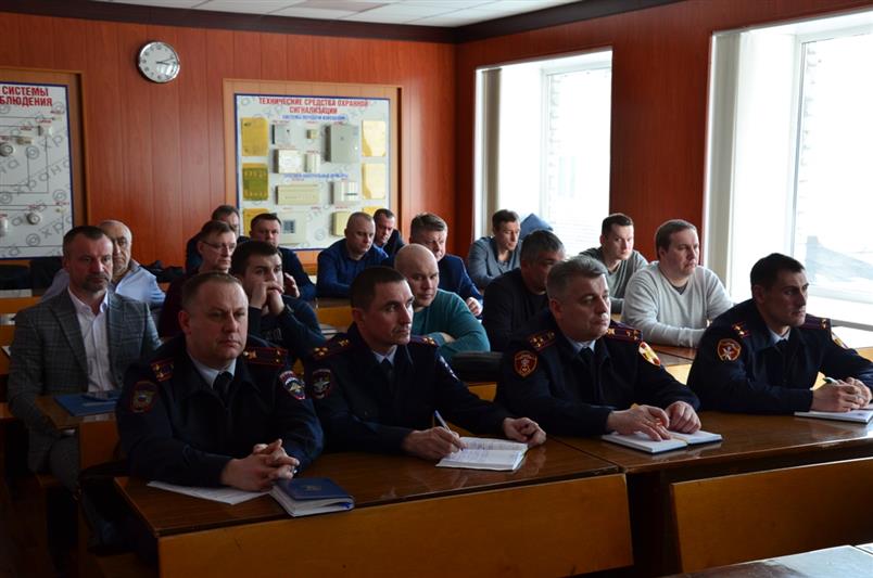 В архангельском областном управлении Росгвардии состоялось расширенное заседание совета по взаимодействию с частными охранными организациями