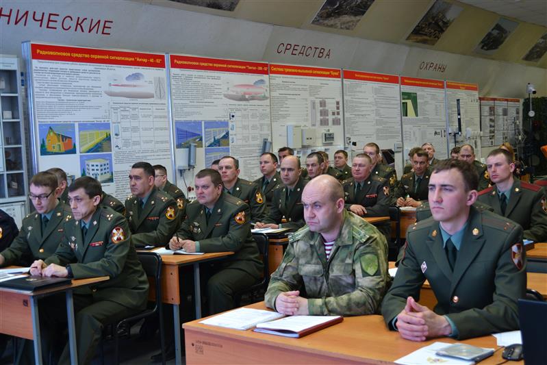 В Росгвардии прошел научный семинар с операторами учебно-научной роты