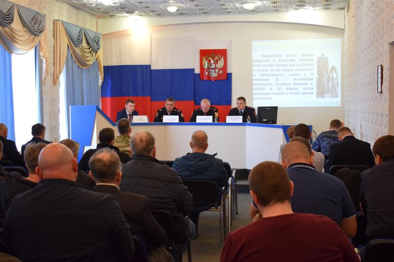Представители крымского управления Росгвардии обсудили вопросы взаимодействия с частными охранными организациями 