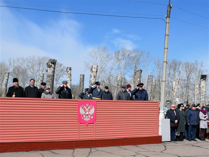 Рубцовская воинская часть оперативного назначения Сибирского округа Росгвардии отметила 40-летие 