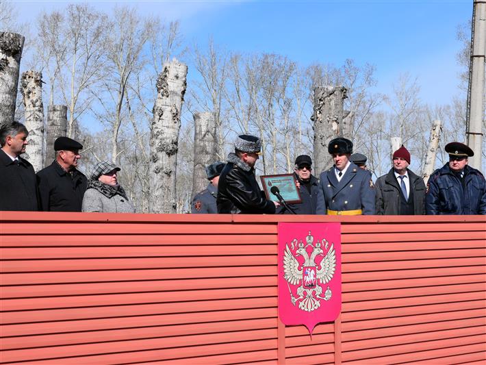 Рубцовская воинская часть оперативного назначения Сибирского округа Росгвардии отметила 40-летие 