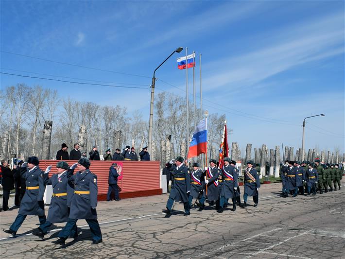 Рубцовская воинская часть оперативного назначения Сибирского округа Росгвардии отметила 40-летие 
