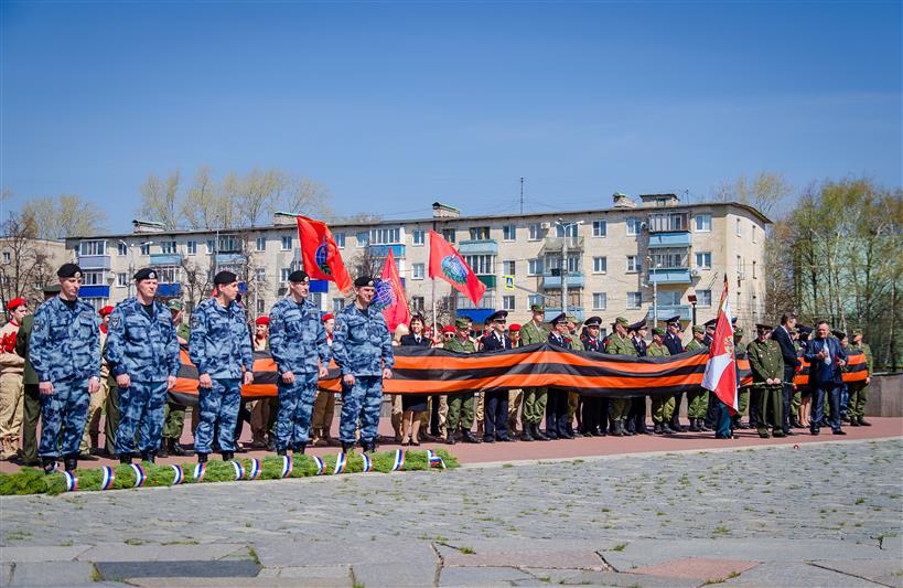 Пенза приняла эстафету всероссийской акции Росгвардии «Вахта памяти. Сыны Великой Победы»