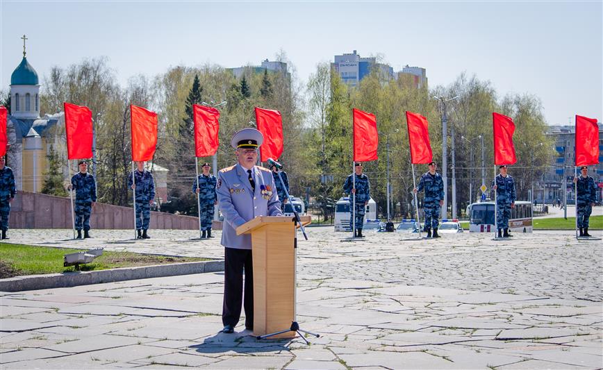 Пенза приняла эстафету всероссийской акции Росгвардии «Вахта памяти. Сыны Великой Победы»