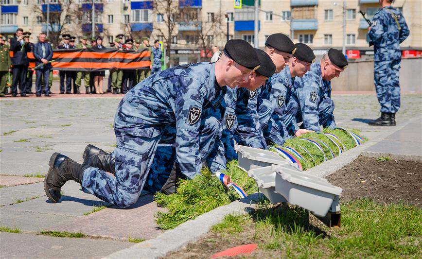 Пенза приняла эстафету всероссийской акции Росгвардии «Вахта памяти. Сыны Великой Победы»