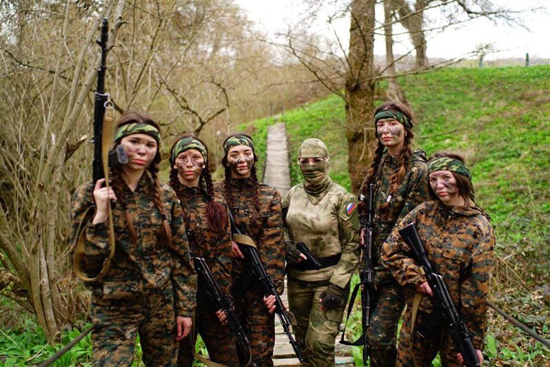 В Кабардино-Балкарии Росгвардия провела акцию «Девичий десант» (фото, видео)