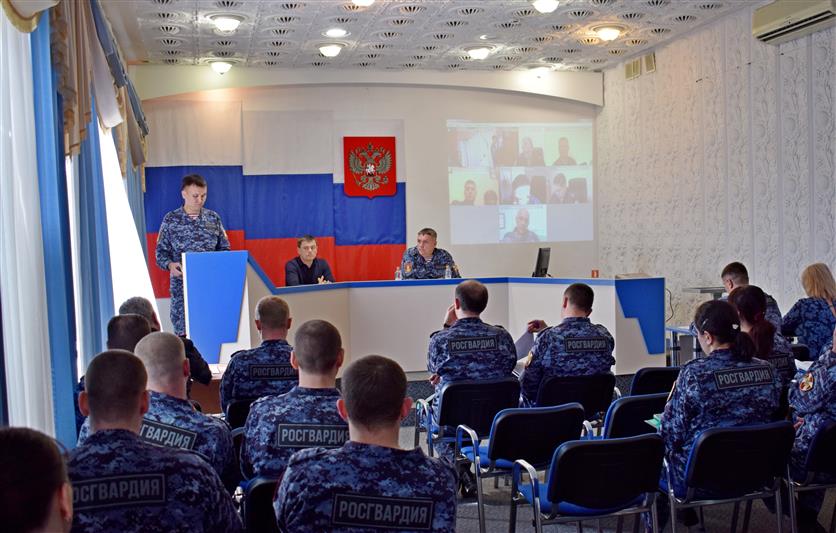 Сотрудники крымской вневедомственной охраны подвели итоги работы за первый квартал 2019 года