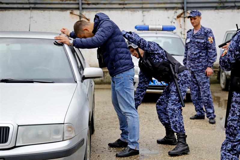 В Крыму прошел конкурс групп задержания вневедомственной охраны