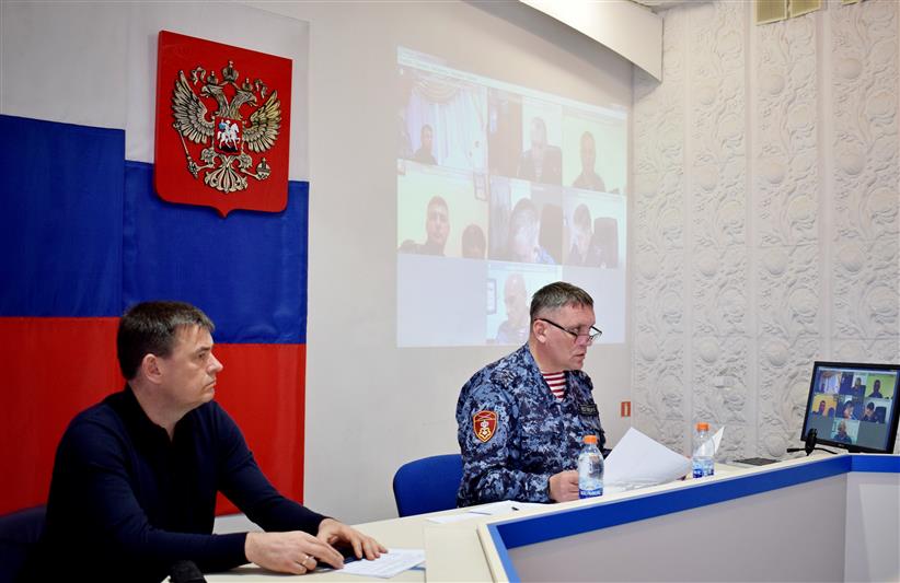 Сотрудники крымской вневедомственной охраны подвели итоги работы за первый квартал 2019 года